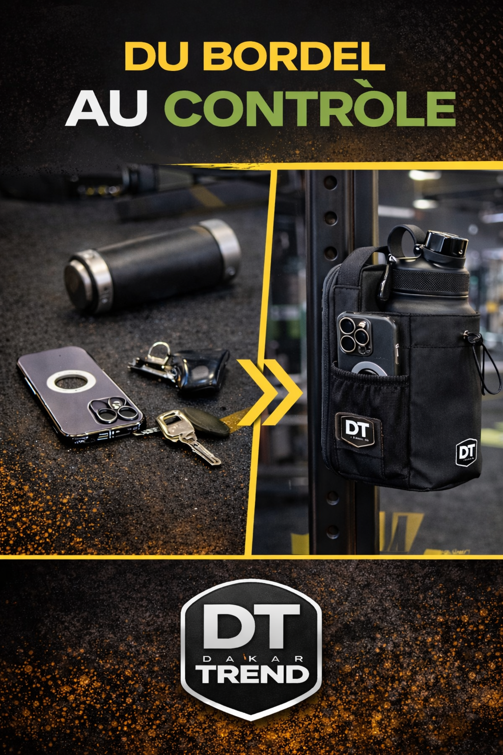 Magnetic Bottle Bag™ – Sac Magnétique de Sport