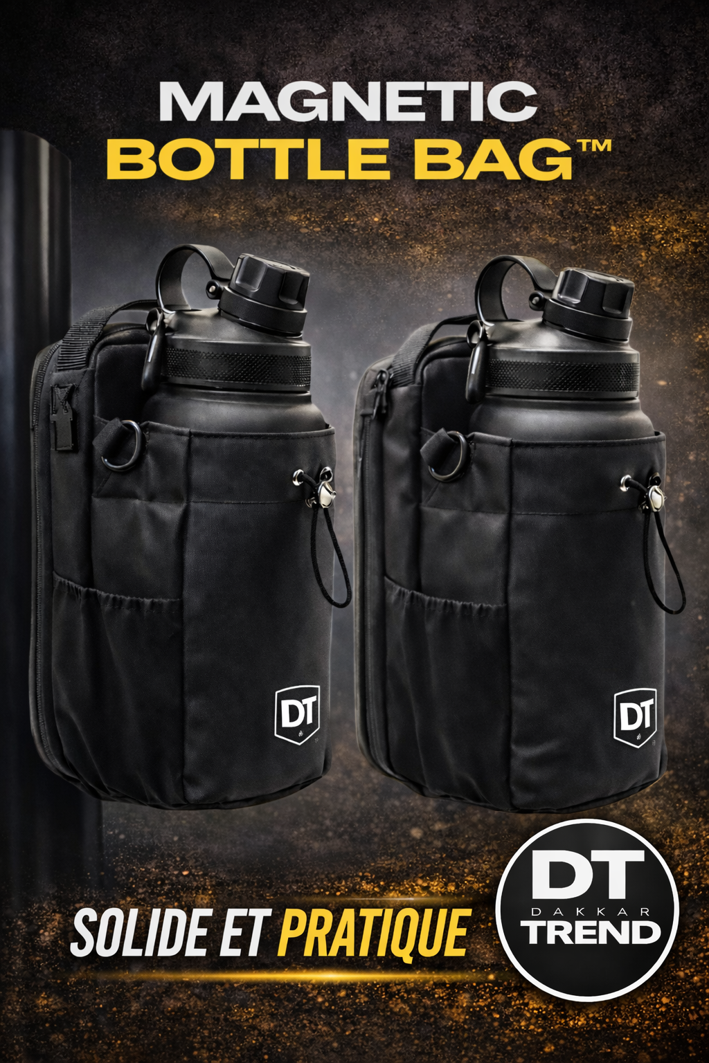 Magnetic Bottle Bag™ – Sac Magnétique de Sport