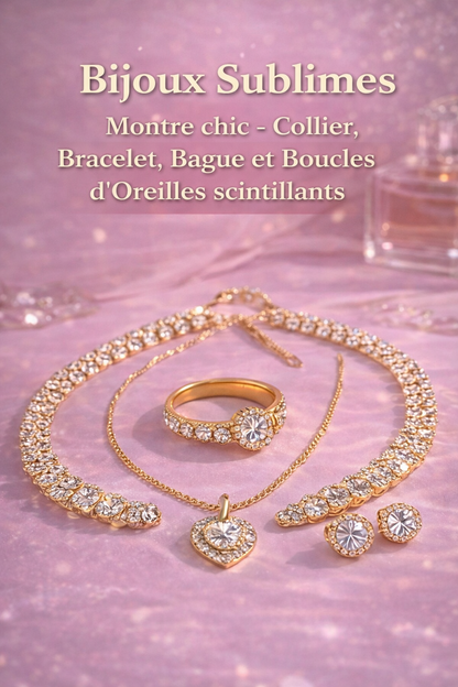 Coffret Impériale™ – Smartwatch & Bijoux Luxe 6 en 1